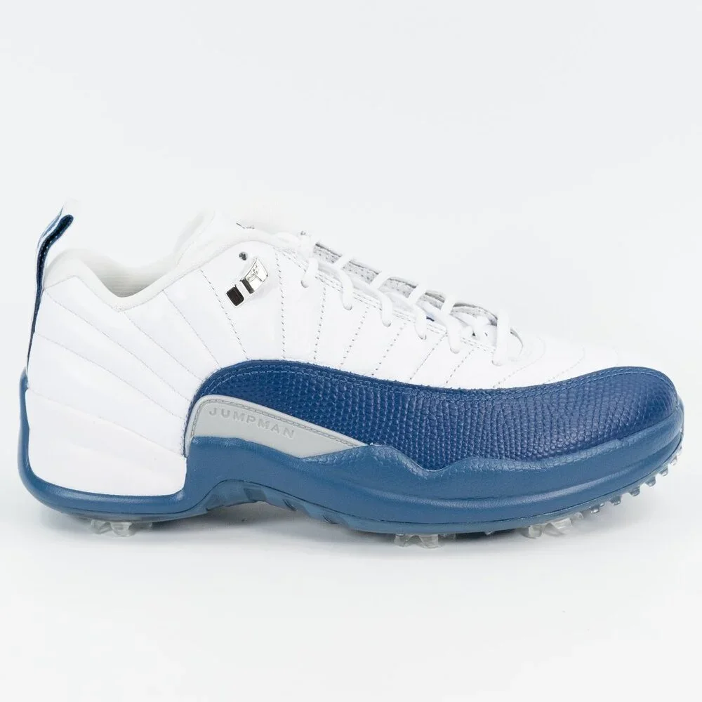Air Jordan XII 12 Retro Low G 'French Blue' DH4120-101 Golf Cleats Multi Size